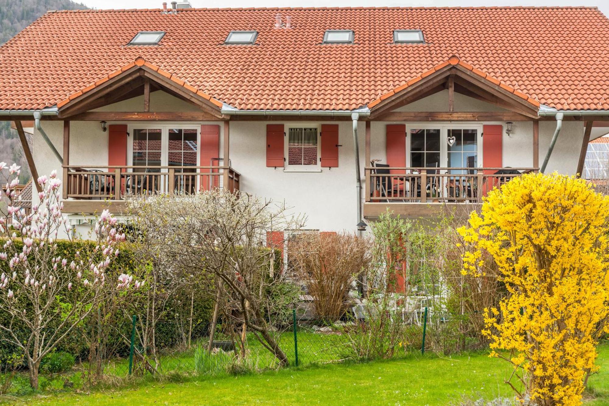 Ferienwohnung Fuchsbau Oberau  Exterior foto